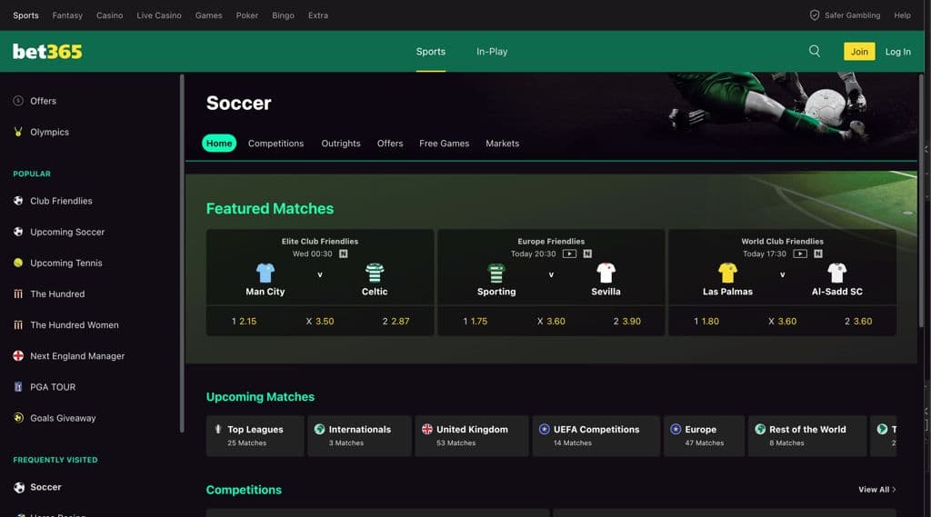 bet365 football