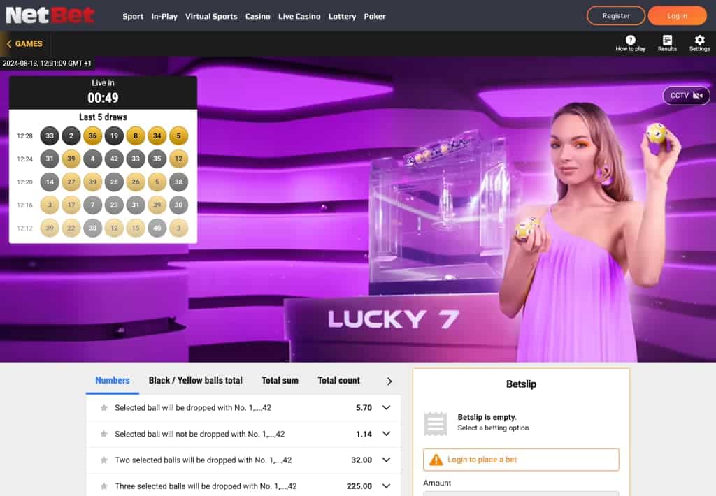 netbet lottery betting