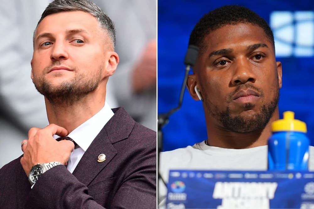 Carl Froch Anthony Joshua - Boxing