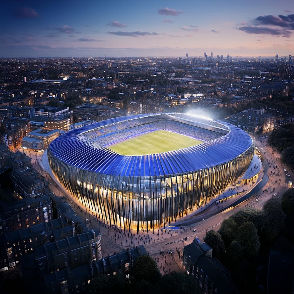 Chelsea New Stadium Earls Court AI