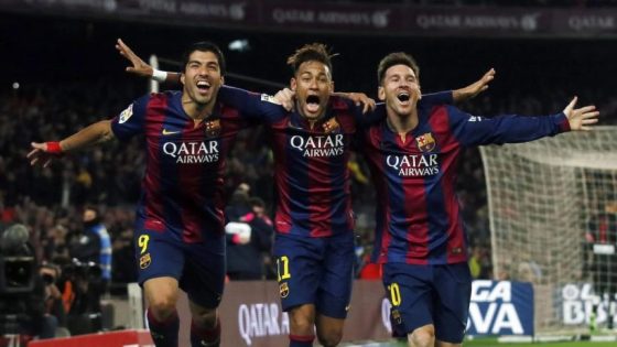 Messi Suarez Neymar MSN Barcelona