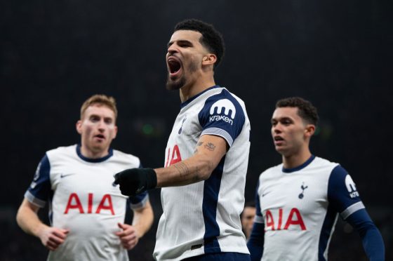 Tottenham Hotspur Players Celebrating