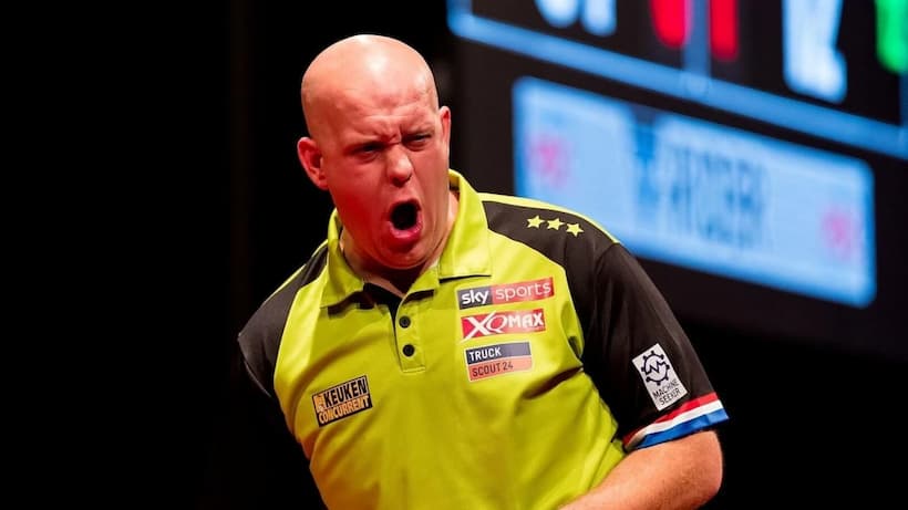 Michael Van Gerwen Beats Callan Rydz In Quarter-Final Thriller