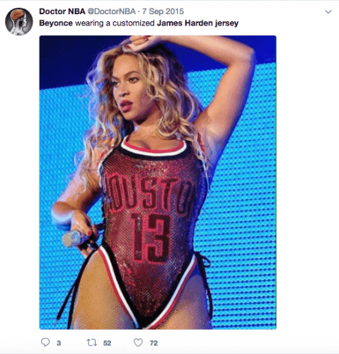 beyonce houston jersey