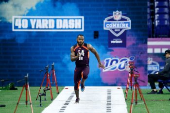 Zedrick Woods ran one of the fastest 40-yard dash times at the 2019 NFL combine.