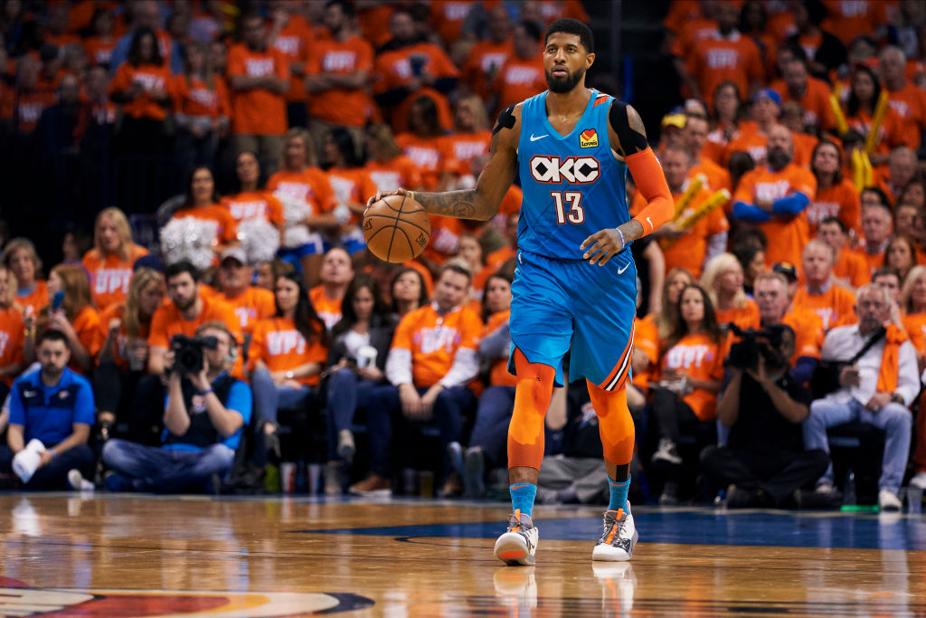 Paul George is a finalist for NBA MVP in 2019.