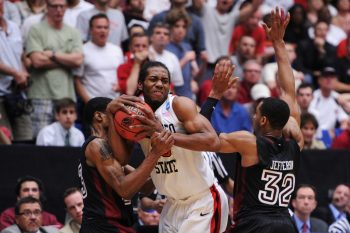 Kawhi Leonard started building his legacy in college at San Diego State.