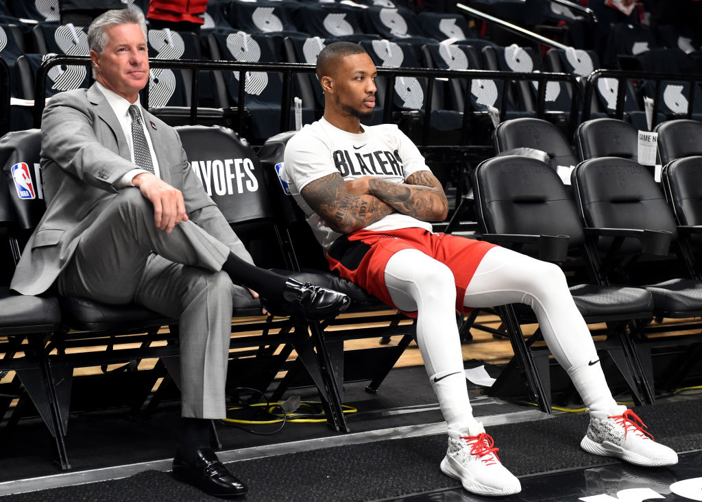 Portland's Neil Olshey is on the short list to win NBA Executive of the Year.