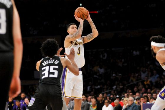 His low salary and high production helped keep Kyle Kuzma in a Lakers uniform.