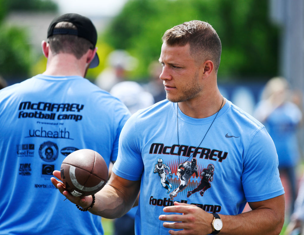 Photos: Christian McCaffrey Pro Camp