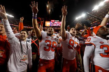 College Football Playoff National Championship - Alabama versus Clemson