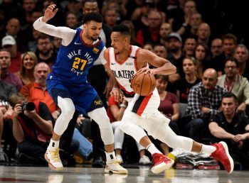 The Nuggets Jamal Murray and the Trail Blazers CJ McCollum could both be first time NBA All-Stars in 2020.