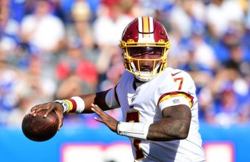 Redskins rookie quarterback Dwayne Haskins makes his NFL debut against the New York Giants.