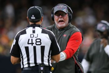 The Tampa Buccaneers have a referee on their coaching staff to clarify NFL rules.