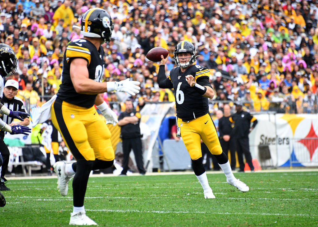 Fans Calling For Quarterback Change After Devlin Hodges Takes Over For  Mason Rudolph And Leads Pittsburgh Steelers To Win - CBS Pittsburgh