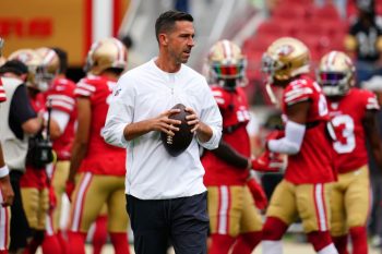 Head coach Kyle Shanahan still thinks his San Francisco 49ers defense can improve.