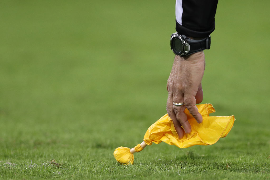 nfl football referee flag