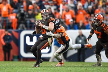 Cleveland Browns quarterback Baker Mayfield has struggled this season.