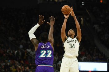 Milwaukee Bucks forward Giannis Antetokounmpo is the reigning NBA MVP.