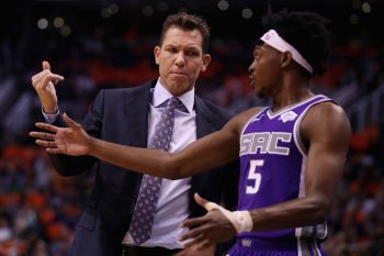 The Kings Luke Walton could be the first NBA coach to be fired during the 2019-20 season.