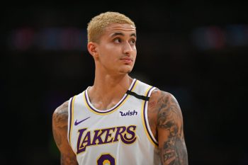 Forward Kyle Kuzma is part of a thriving Los Angeles Lakers team.