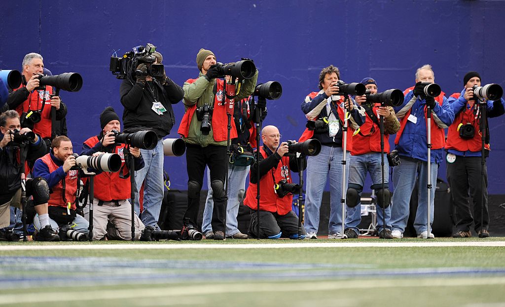 NFL photographers