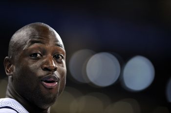 Bald Dwyane Wade