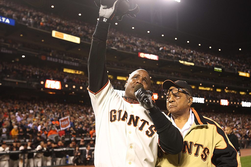 barry bonds black jersey