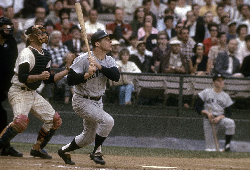 This Day In Baseball Mickey Mantle Hits Estimated 650 Foot Home Run