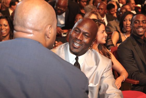 Michael Jordan At His Hall of Fame Enshrinement