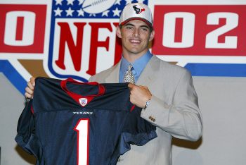 As the first overall pick in the NFL draft, David Carr earned millions of dollars in a matter of seconds.