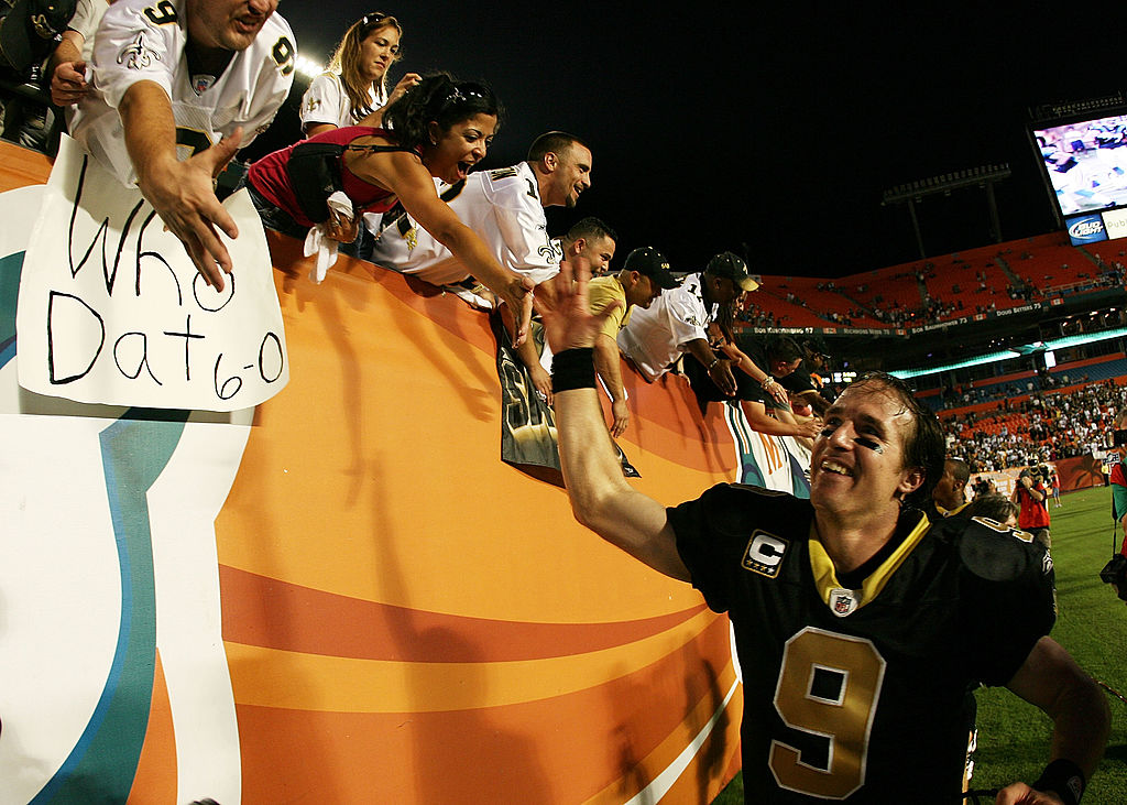 Miami Dolphins General Manager Had Jersey Made For Drew Brees In