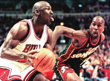 Gary Payton was a lockdown defender, even succeeding against Michael Jordan.