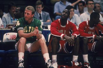 Michael Jordan Larry Bird