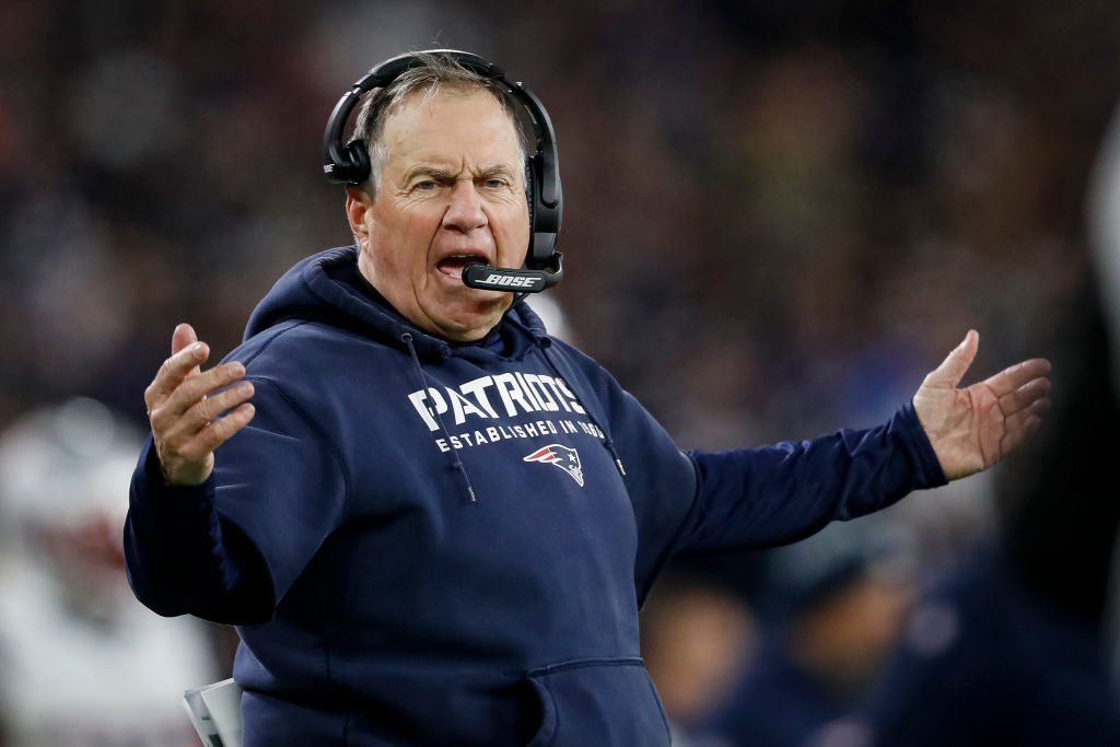 We Finally Know Why Bill Belichick Cuts the Sleeves Off His Hoodies