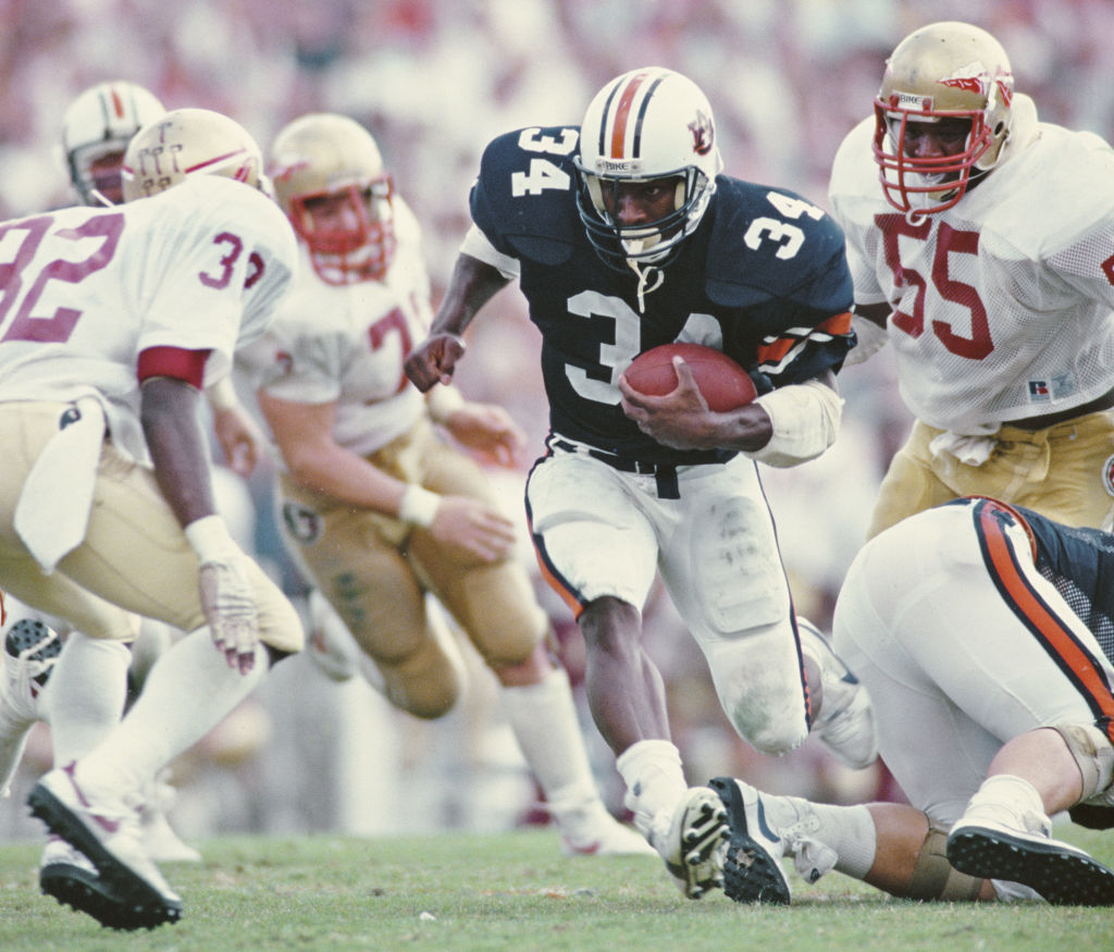 Auburn legend Bo Jackson says his kids won't be playing football