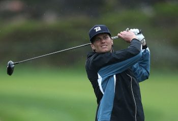 The Match pinning Tom Brady and Phil Mickelson against Peyton Manning and Tiger Woods is this Sunday, so how good are both QBs on the links?