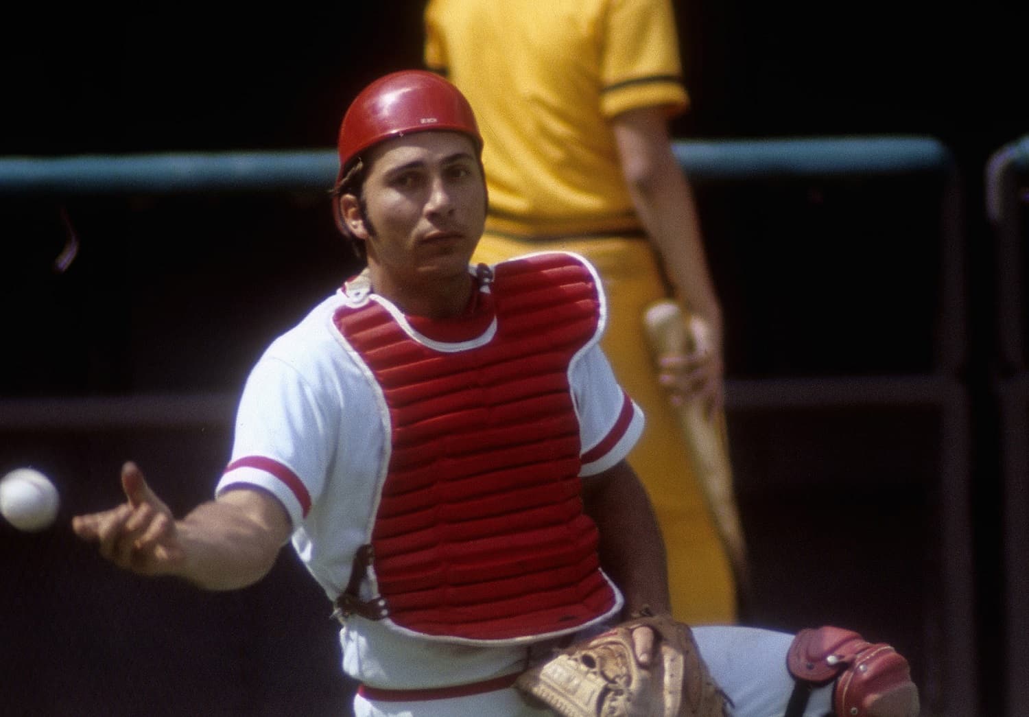 Cincinnati Reds Hall of Fame catcher Johnny Bench through the years