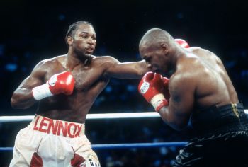 Lennox Lewis and Mike Tyson