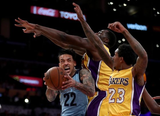 Memphis Grizzlies v Los Angeles Lakers