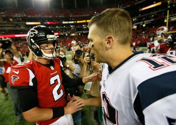 Matt Ryan and Tom Brady will battle for NFC South supremacy.