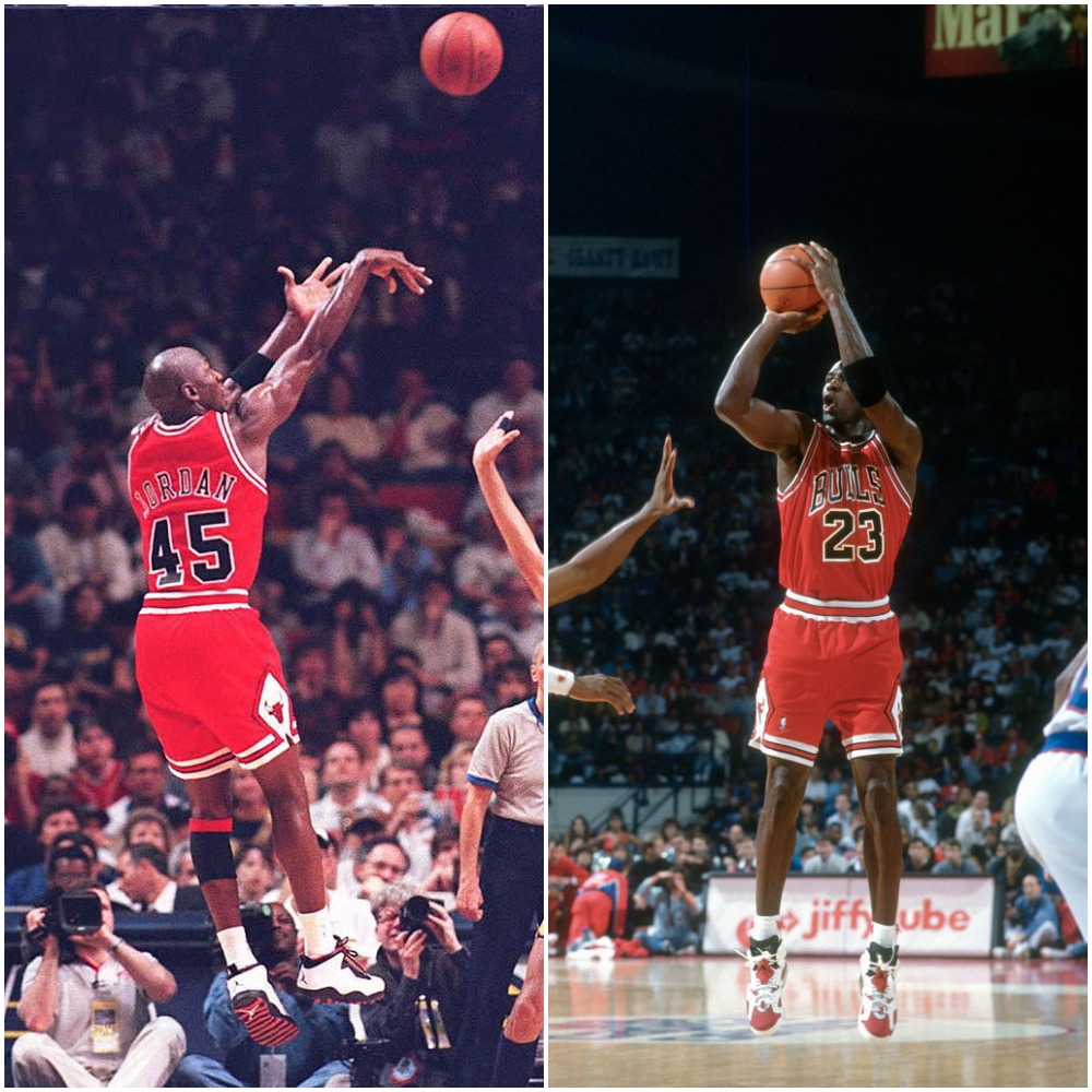 The Reason Michael Jordan Wore No. 45 Jersey And Why He Switched Back to  No. 23, News, Scores, Highlights, Stats, and Rumors