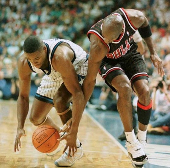 Michael Jordan Nick Anderson