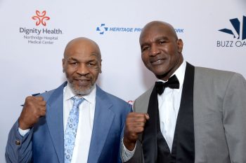 Mike Tyson and Evander Holyfield