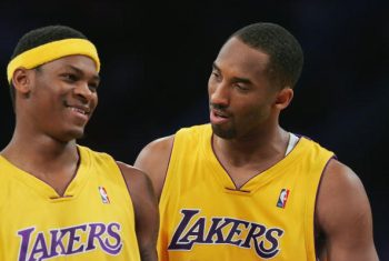 Smush Parker and Kobe Bryant