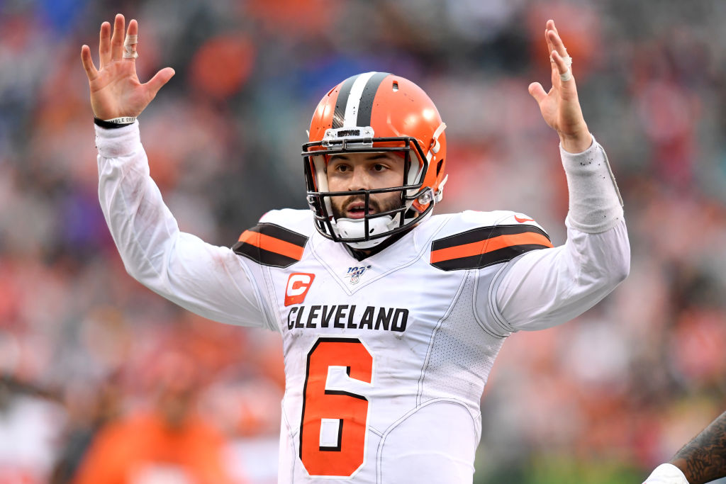 Twitter can't figure out what Cleveland Browns QB Baker Mayfield's  personalized logo is