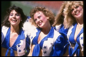 Dallas Cowboys cheerleaders didn't take kindly to Jerry Jones' ownership in 1989.