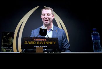 There's a sweet reason explaining how Dabo Swinney got his name.