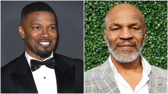 Jamie Foxx Mike Tyson