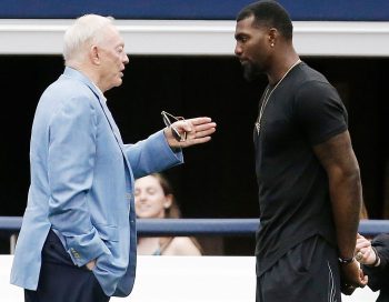 Jerry Jones and Dez Bryant